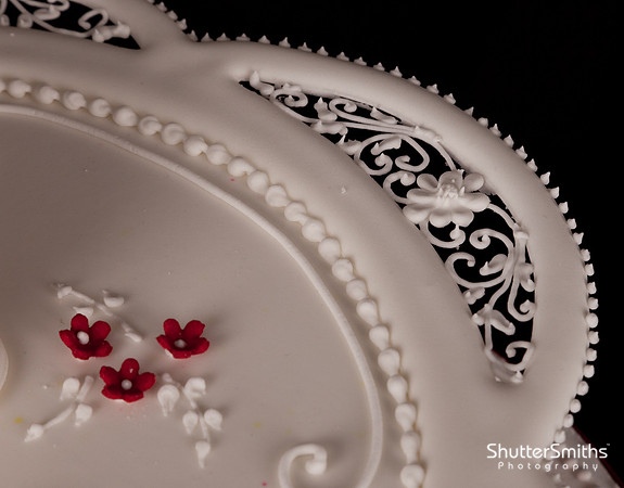 Royal Icing Anniversary Cake