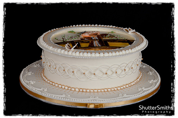 Royal Icing Geisha Cake