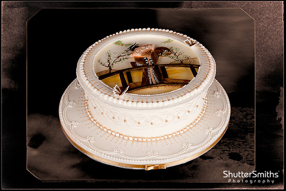 Royal Icing Geisha Cake